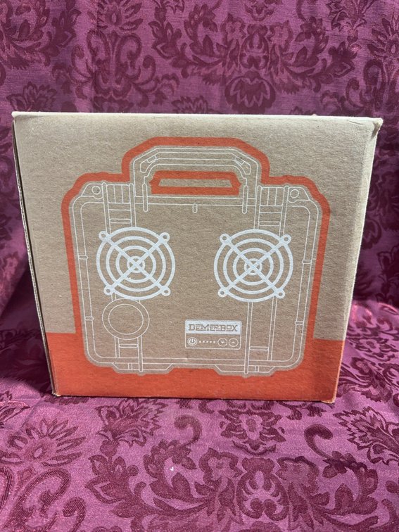 DemerBox Indestructible Bluetooth Boombox in Original Box