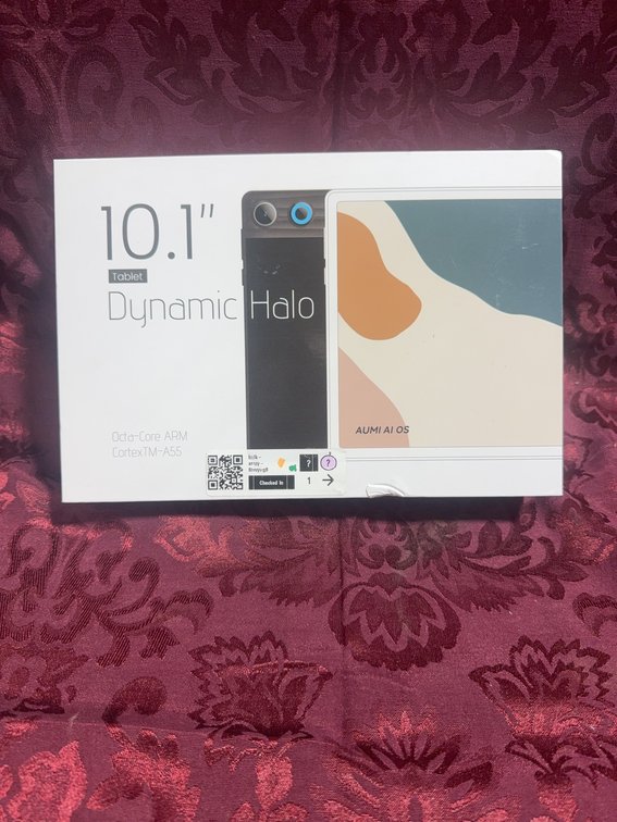 10.1" Dynamic Halo Tablet, Model A10, Octa-Core ARM, 64GB, Android, New in Box