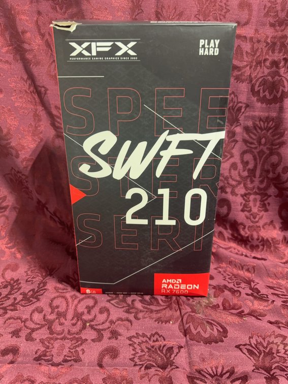 XFX Speedster SWFT 210 AMD Radeon RX 7600 8GB GDDR6 PCIe 4.0 Graphics Card