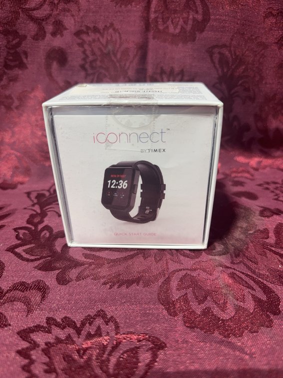 Timex iConnect Smartwatch Black, Sealed Box, Fitness Tracker, App Compatible