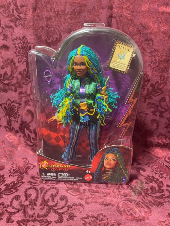 Disney Descendants Rise of Red Uliana Doll by Mattel, Opened Package, Ages 4+