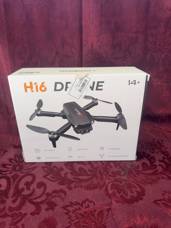 Hi6 Drone with HD Camera, Brushless Motor, Folding Body, Ages 14+