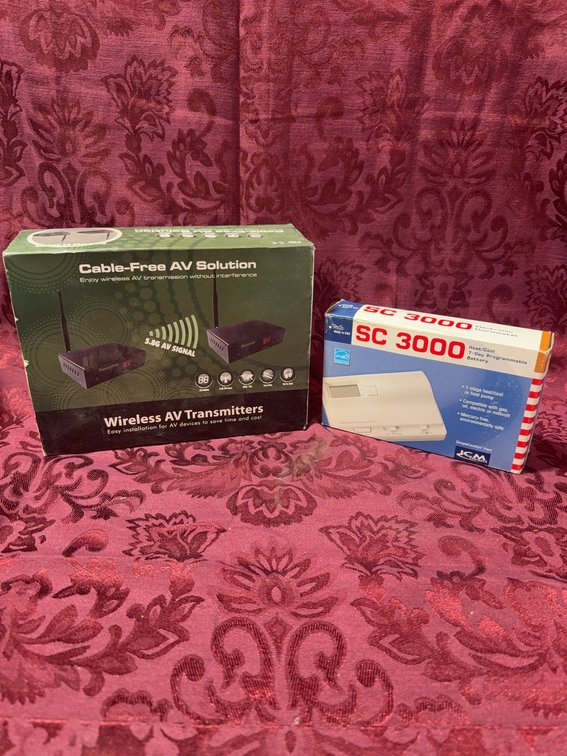 Wireless AV Transmitters and JCM SC 3000 7-Day Programmable Thermostat
