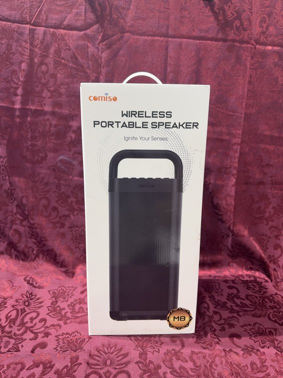 COMISO MB Wireless Portable Bluetooth Karaoke Speaker, 100W, Rechargeable