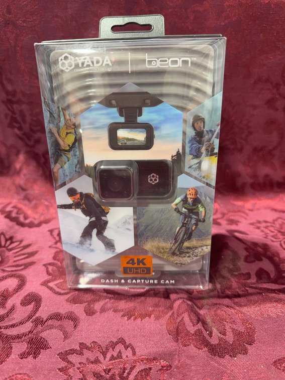 YADA beon 4K UHD Dash and Capture Cam with Image Stabilization and App Connectivity