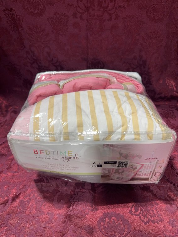 Bedtime Originals 3 Piece Crib Set Eloise Collection by Lambs & Ivy New