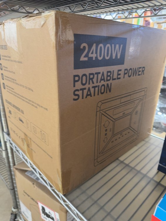 2400W Portable Power Station in Box Unopened