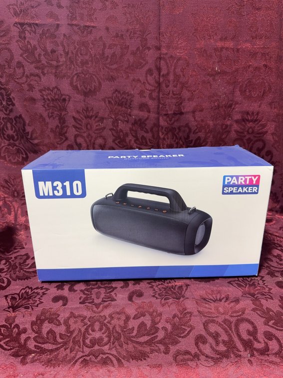M310 Portable Party Speaker Bluetooth, Rechargeable, Wireless, With Accessories