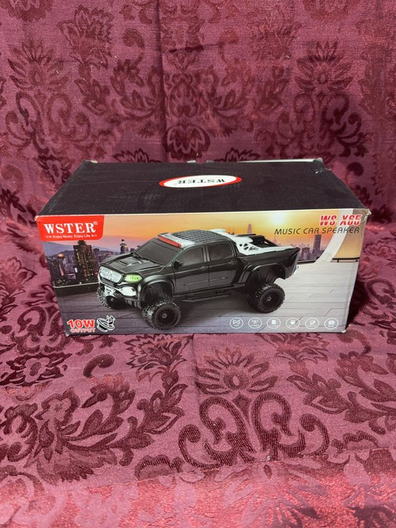 WSTER WS-X65 10W Wireless Music Car Speaker, Assorted Colors, New in Box