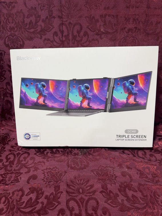 Blackview DCM8 Triple Screen Laptop Screen Extender, New in Box