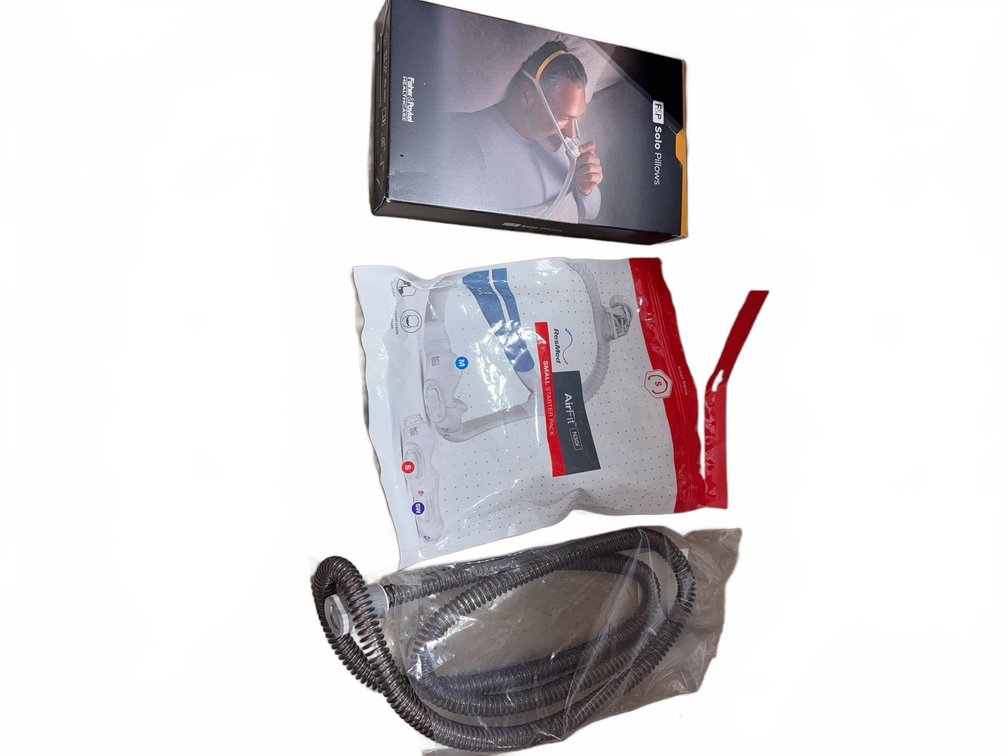 ResMed CPAP Masks, Tubing, Accessories & Transcend Battery Lot
