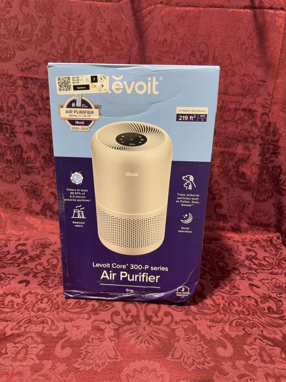 Levoit Core 300-P Series Air Purifier Grey Covers Up to 219 sq ft
