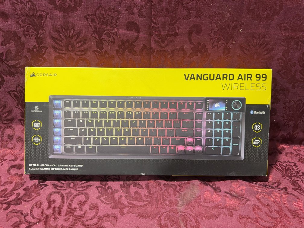 Corsair Vanguard Air 99 Wireless Mechanical Gaming Keyboard RGB Bluetooth New