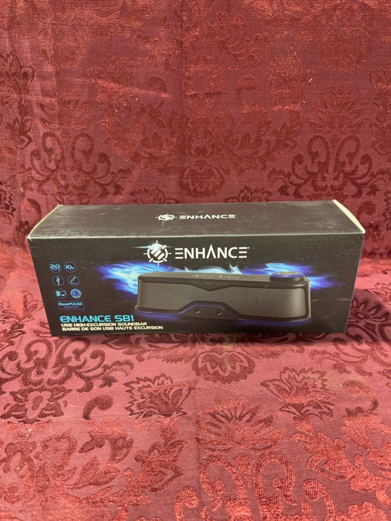 ENHANCE SB1 USB LED Wired Gaming Speaker With Volume Control