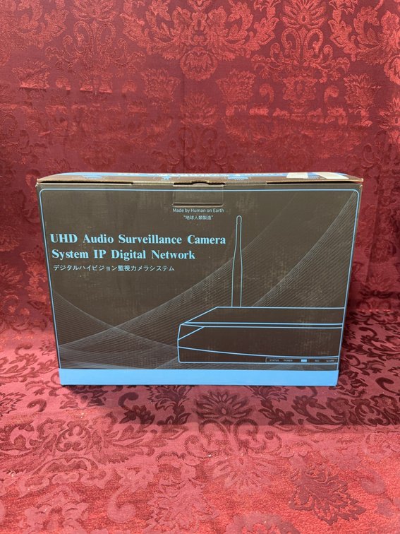 UHD Audio Surveillance Camera System IP Digital Network, HD, AI, App Compatible