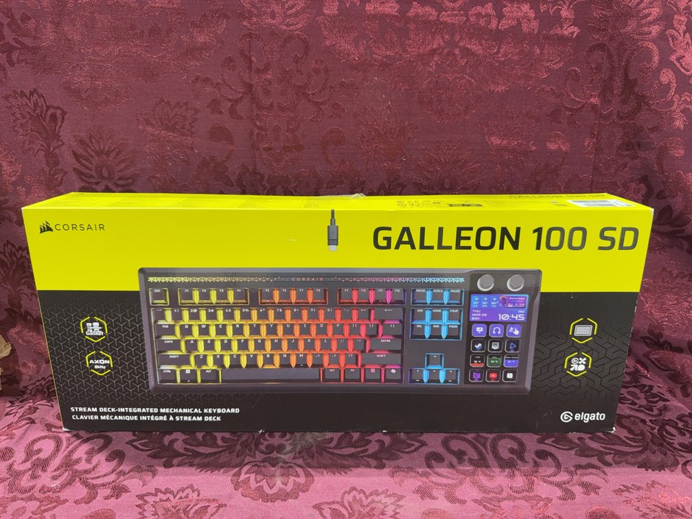 Corsair Galleon 100 SD Mechanical Keyboard with Stream Deck and RGB Lighting