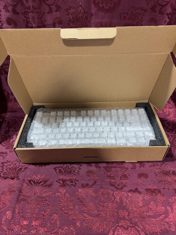 E-YOOSO Z-88 RGB Backlit Mechanical Keyboard, White, USB Wired, With Box