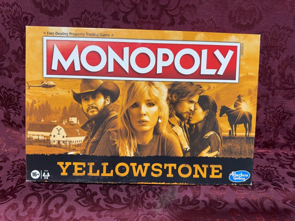 Monopoly Yellowstone Edition Board Game by Hasbro Gaming