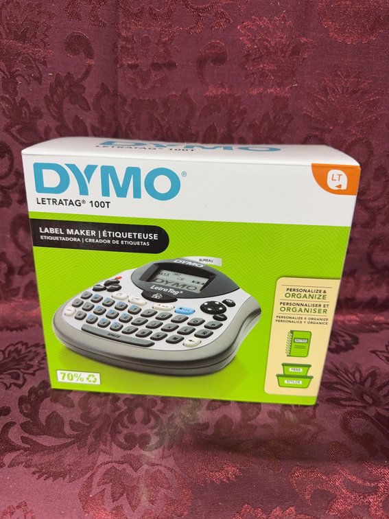 DYMO LetraTag 100T Label Maker with 13-Character Display and 9-Label Memory
