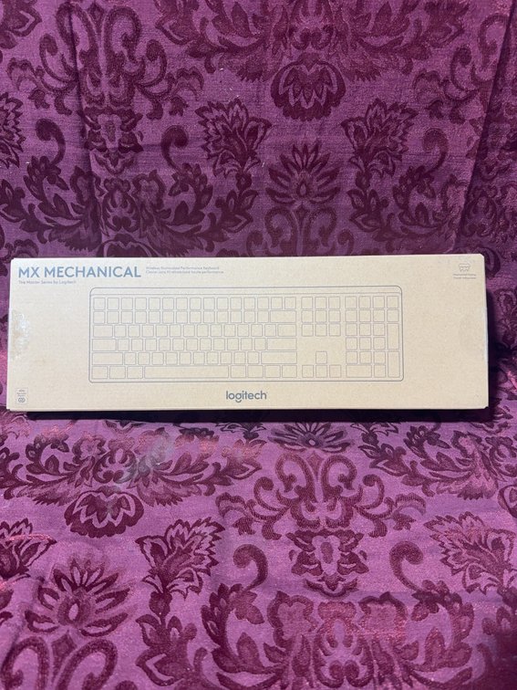Logitech MX Mechanical Wireless Illuminated Keyboard, Grey, For Multi-OS Devices