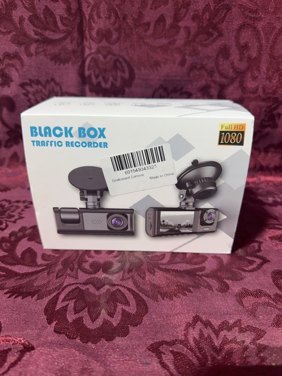 Black Box Full HD 1080P Rearview Mirror Dual Channel Traffic Recorder