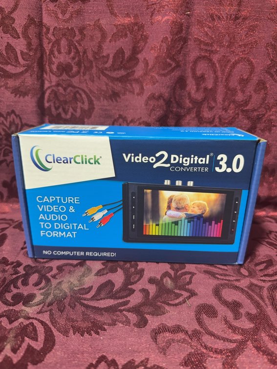 ClearClick Video2Digital Converter 3.0, Audio/Video to Digital, Boxed, Accessories Included
