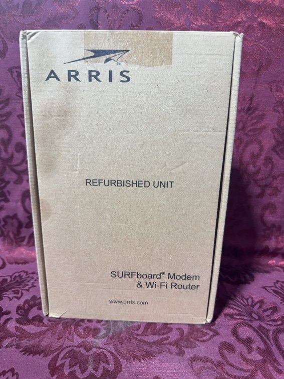 ARRIS SB610 Refurbished SURFboard Modem & Wi-Fi Router, Dual-Band, With Box