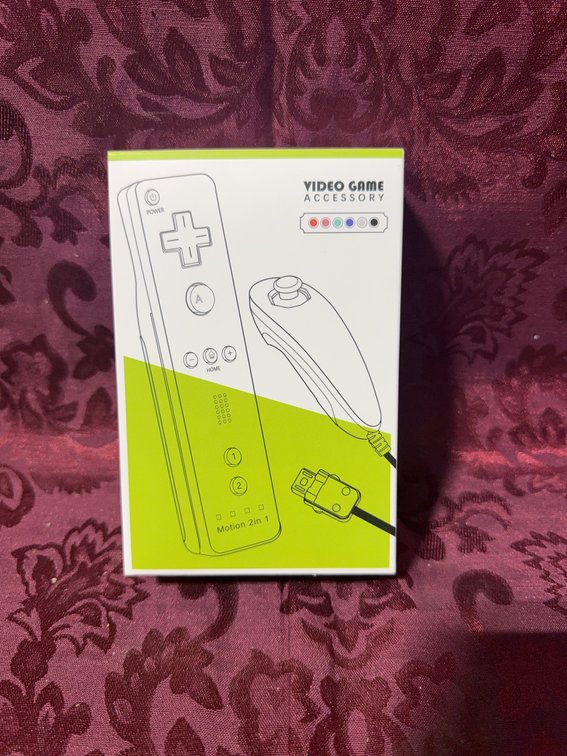 Wii Compatible Motion 2in1 Remote and Nunchuk Video Game Accessory