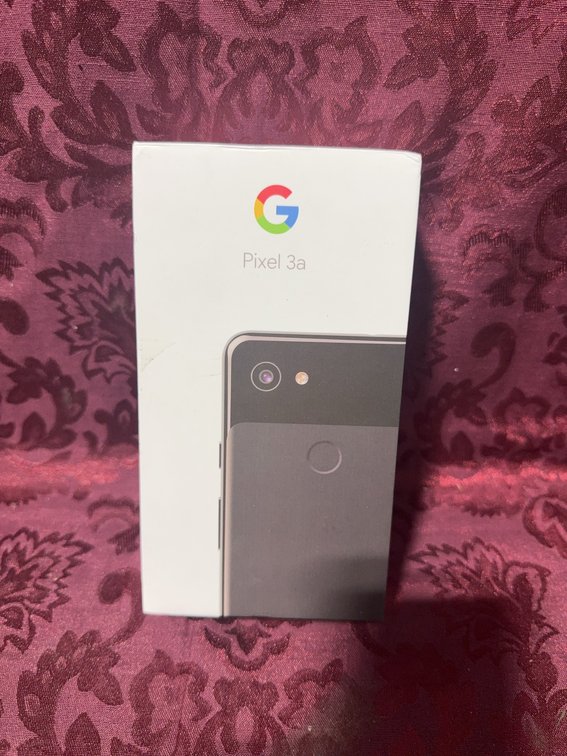 Google Pixel 3a 5.6-Inch Smartphone, 64GB, Just Black, Model GVLBC