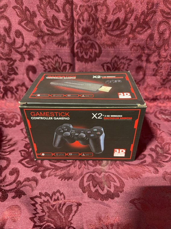 GameStick X2 2.4G Wireless Controller Gamepad Set with 4K Ultra HD Stick