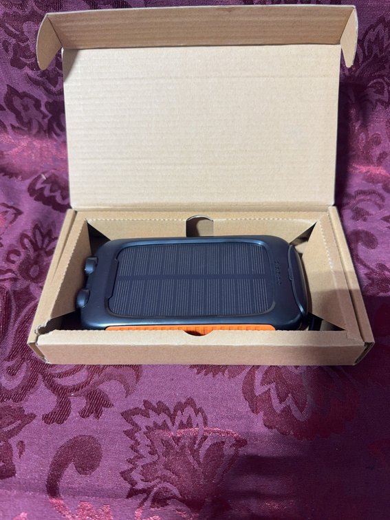 PS21K Solar Power Bank 38800mAh 5V With USB and Type-C Output, New in Box