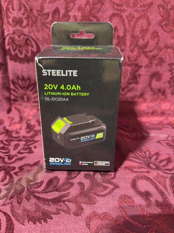 Steelite 20V 4.0Ah Lithium-Ion Battery DL-DC20A4 for Power Tools