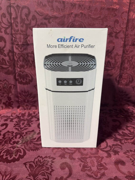 Airfire H13 HEPA Air Purifier, Portable, 3 Speeds, Sleep Mode, Filter Reminder
