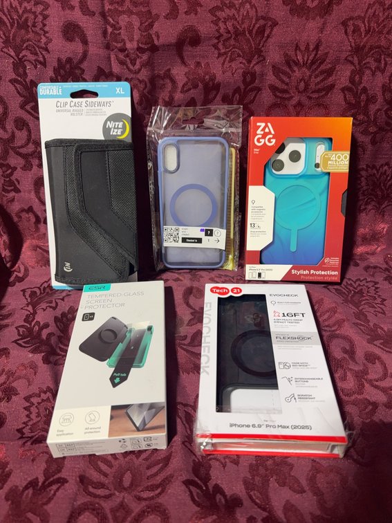 5 iPhone and Universal Cases & Accessories, ZAGG, ESR, Tech21, Nite Ize