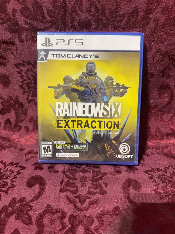 PS5 Tom Clancy's Rainbow Six Extraction Sealed Video Game by Ubisoft