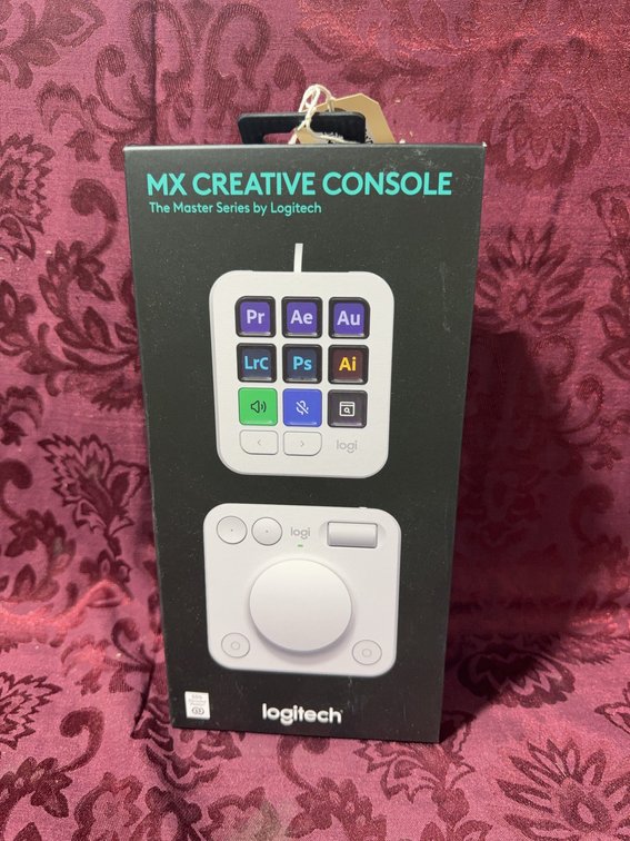 Logitech MX Creative Console Master Series with USB-C for Adobe Creative Cloud
