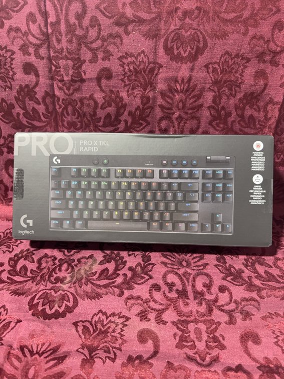Logitech G Pro X TKL RAPID Tenkeyless RGB Mechanical Gaming Keyboard, Sealed Box