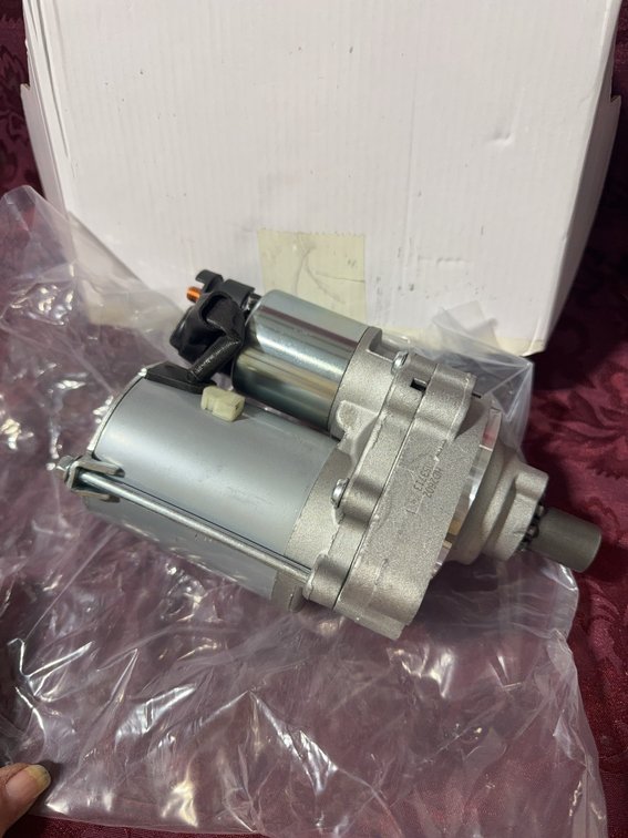 HD2602 Automotive Starter Motor with Solenoid, New in Box