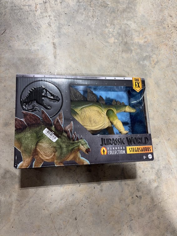 Jurassic World Hammond Collection Stegosaurus Figure with Articulated Joints