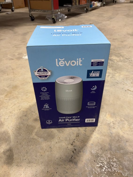 Levoit Core Mini-P Air Purifier, 3-Stage Filtration System, New in Box