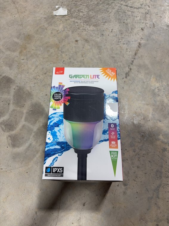 IJoy Garden Lite Waterproof Outdoor Bluetooth Speaker With Color LED Light IPX5
