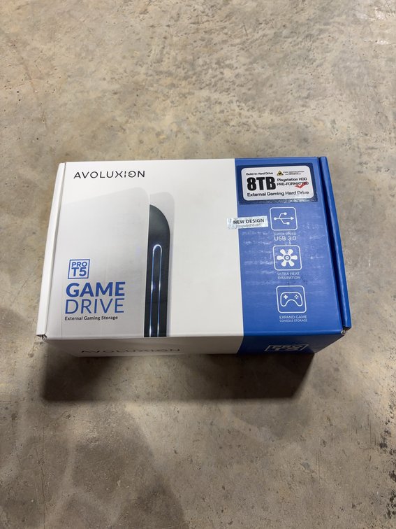 Avoluxion PRO-T5 8TB External Gaming Storage Hard Drive, USB 3.0