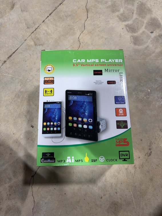Car MP5 Player 9.5 Inch Vertical Screen Model 9510C Universal