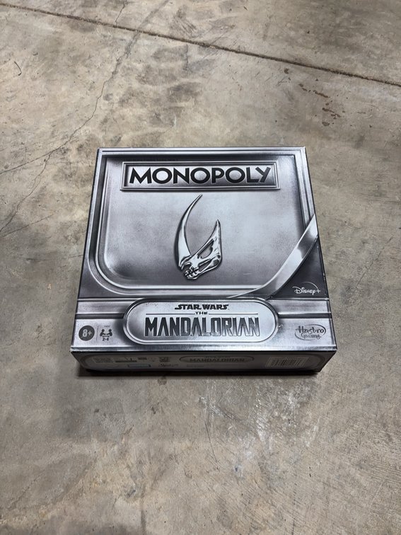 Monopoly Star Wars The Mandalorian Edition Board Game by Hasbro, Sealed