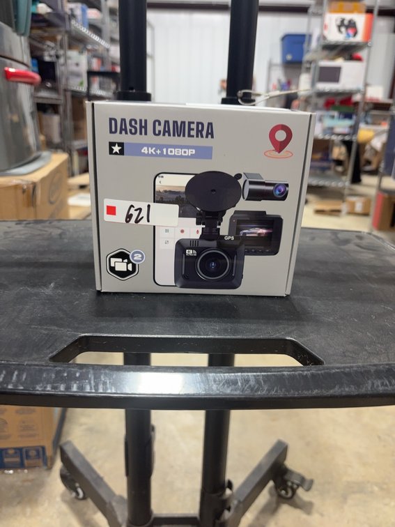 4K+1080P Dash Camera with G-Sensor Lock