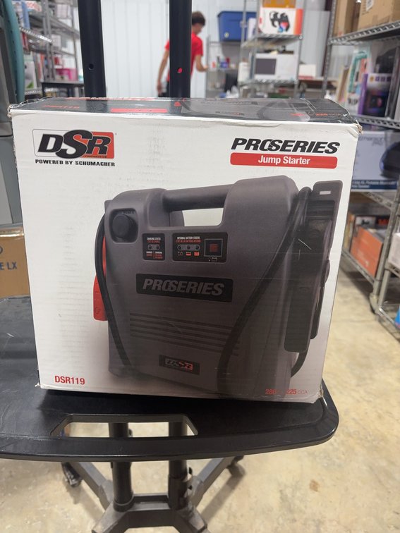 Schumacher DSR ProSeries Jump Starter DSR119, 280 CA, 225 CCA, New in Box