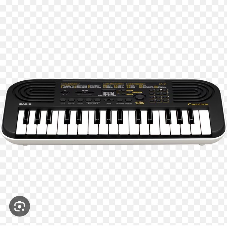 Casio Casiotone SA-51 Mini Keyboard With Original Box
