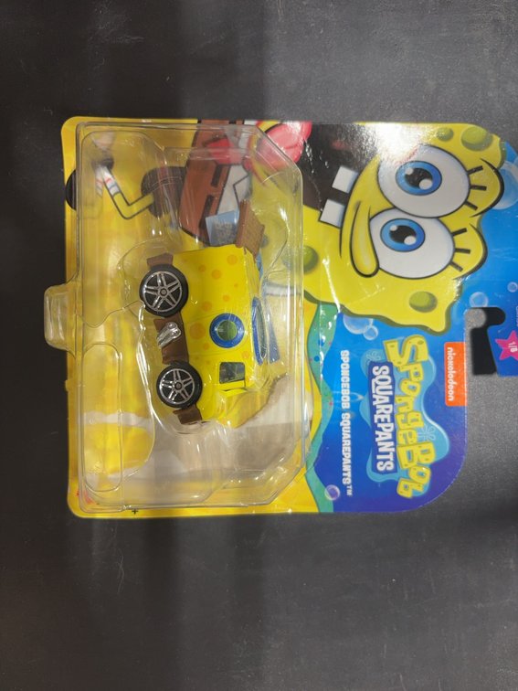 Hot Wheels SpongeBob SquarePants Die-Cast Car In Original Packaging
