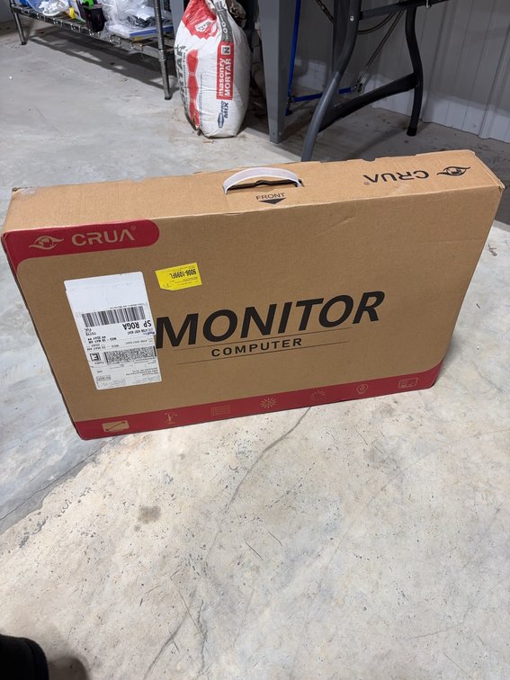 CRUA 27" Super Monitor CR2700Q 2K 2560x1440 260Hz LED Display, Black, New in Box