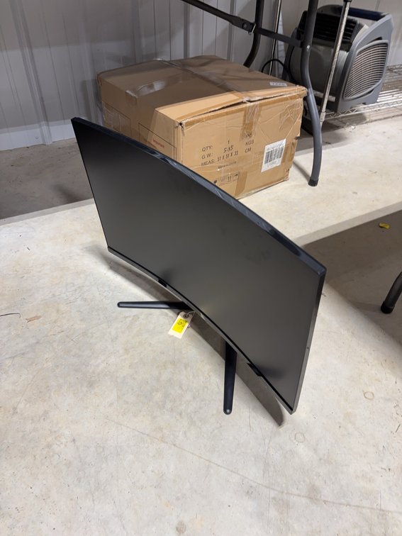 Acer Curved 32-Inch LED Monitor With Stand, Model ED322QR
